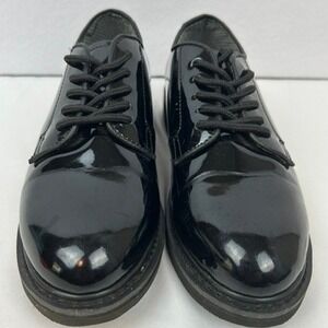 Rothco Uniform Oxford Black Patent Leather Dress Shoes Unisex 6R